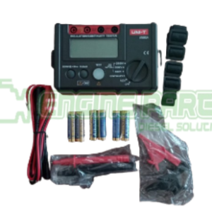 MEGOHMETRO PARA MEDIR LA RESISTENCIA DE BOBINA