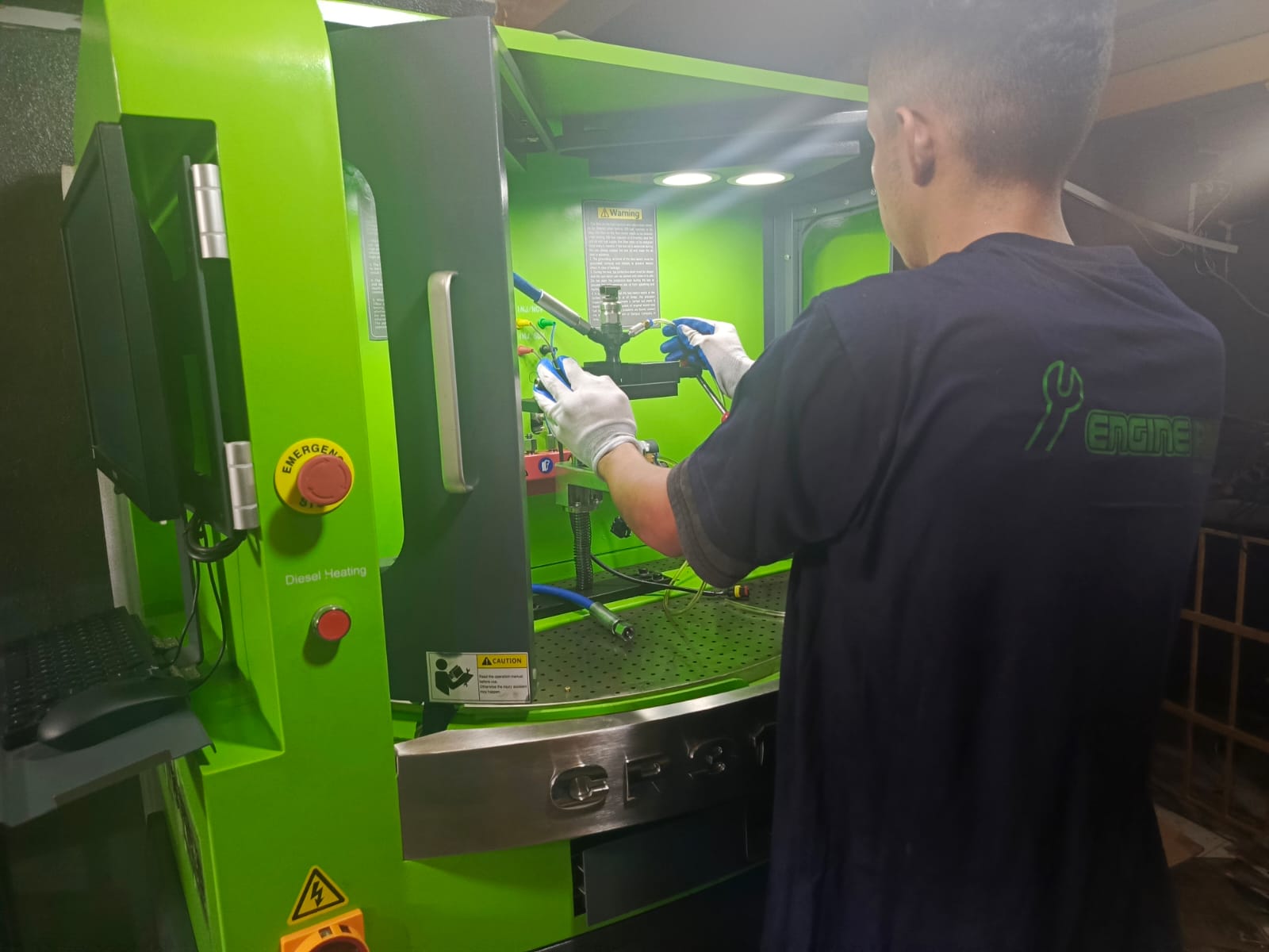 banco de prueba de inyecctor